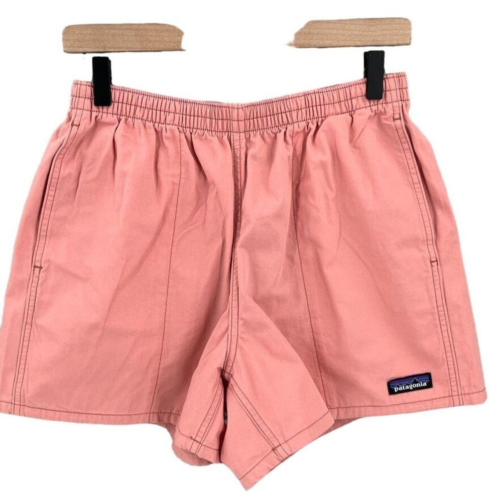 Patagonia Funhoggers Shorts Women's  Size S Sunfade Pink 4" Inseam 57160